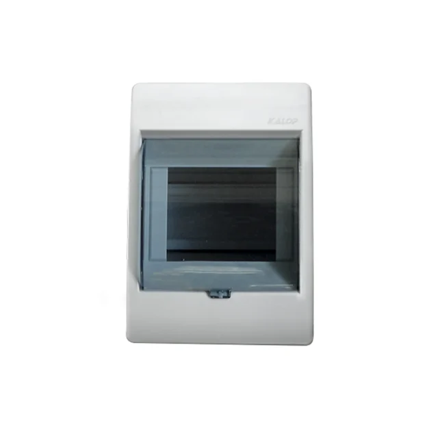 Caja Superficial Din 4 Polos Puerta bombe Kalop