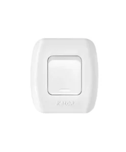 Conj Tekna Interruptor 1 Punto Blanco Kalop(20)*