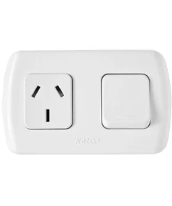 Conj Tekna Punto Y Toma Iram Blanco Kalop(20)*