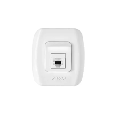 Conj Tekna Telefonico Rj11 Blanco Kalop