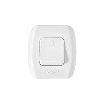 Conj Tekna Interruptor Pulsador Blanco Kalop(20)*