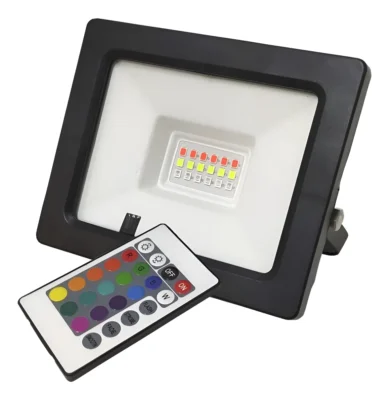 Reflector Led 20w RGB IP65 Contro Remoto RF King
