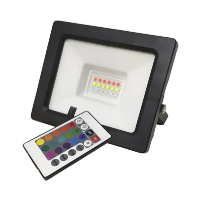 Reflector Led 20w RGB IP65 Contro Remoto RF King