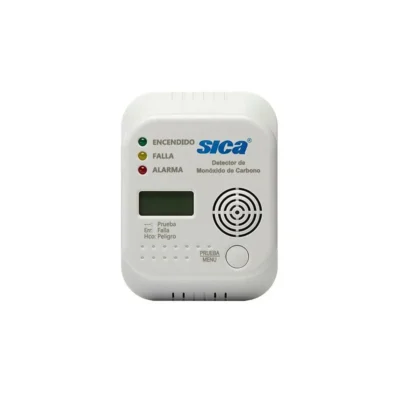 Detector de Monoxido de Carbono a Pilas con Pantalla Sica