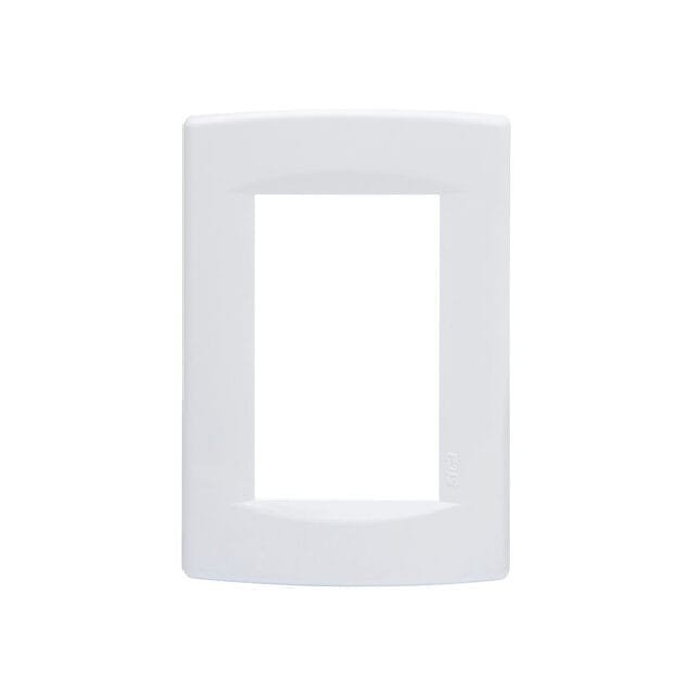 Tapa 3 Modulos Life blanco Sica