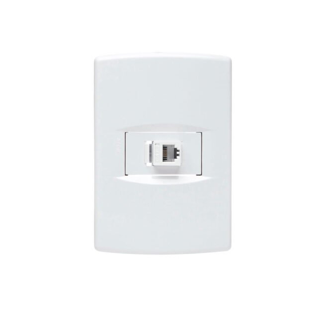 Toma Telefonico RJ11 Life Blanco Sica