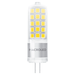 Lámpara Bipin LED 4w 12v G4 Fria Macroled