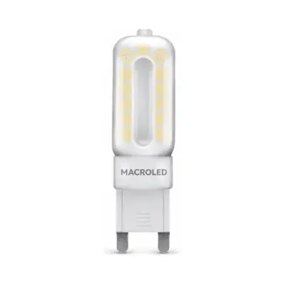 Lámpara Bipin LED 5w Opal 220v G9 Calida Macroled