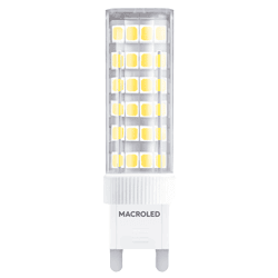 Lámpara Bipin LED 6w 220v G9 Fria Macroled