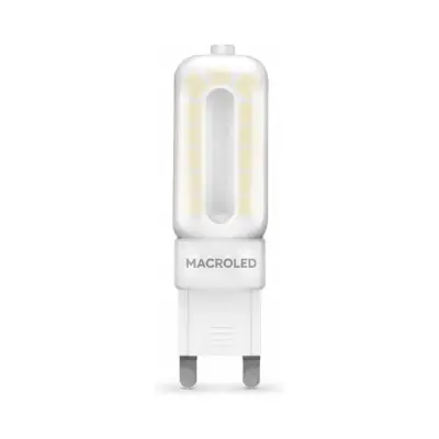 Lámpara Bipin LED 5w Opal 220v G9 Fria Macroled