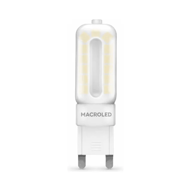 Lámpara Bipin LED 5w Opal 220v G9 Fria Macroled