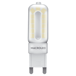 Lámpara Bipin LED 5w Opal 220v G9 Fria Macroled