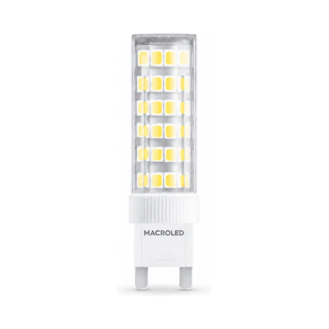 Lámpara Bipin LED 6w 220v G9 Calida Macroled