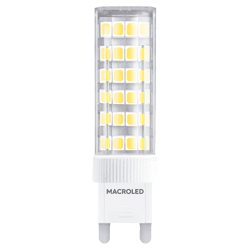 Lámpara Bipin LED 6w 220v G9 Calida Macroled