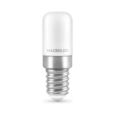 LUZ DE HELADERA MACROLED 1,8W AC180-240V E14 FRIO 6500K