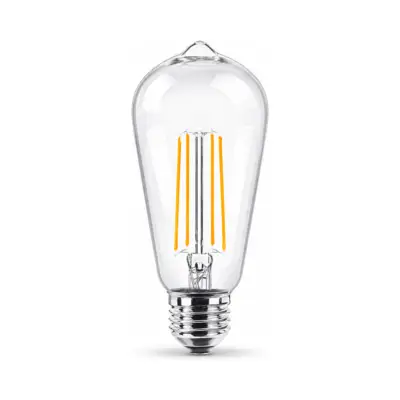 BULBO ST19 FILAMENTO MACROLED 8W E27 AC180-265V FRIO 6000K DIMERIZABLE