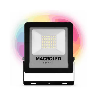 Reflector led 50w RGBW Smart Calido+Frio Macroled