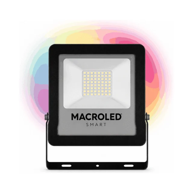 Reflector led 50w RGBW Smart Calido+Frio Macroled