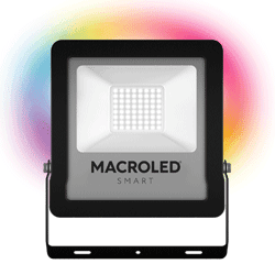Reflector led 50w RGBW Smart Calido+Frio Macroled