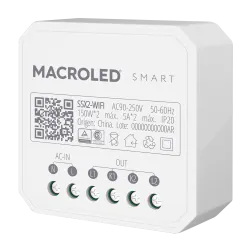 Modulo Smart Switch Wifi 5A por Canal Macroled