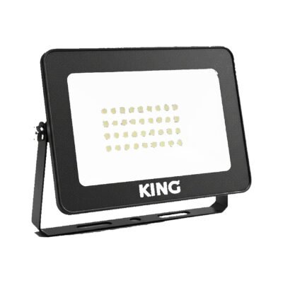 Reflector LED 30w IP65 Ultrachato Eco Blanco Calido King
