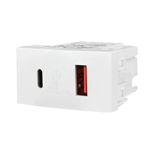 Módulo Toma USB A+C 30w Kalop