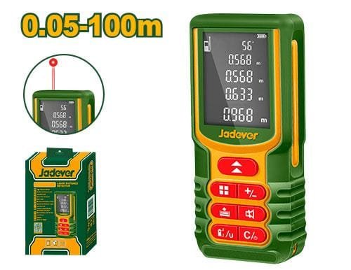 Jadever Medidor Láser Distancia 100 m