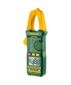 Jadever Pinza amperimétrica digital de CA - True RMS 2000 cuentas - Corriente CA: 2A~200A - Voltaje CA: 2V~6