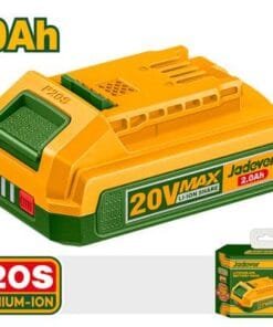 Jadever Baterías De Li-Ion 2,0 Ah - Voltaje: 20V - Indicador Led De Energía De La Batería