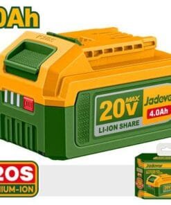 Jadever Baterías De Li-Ion 4,0 Ah - Voltaje: 20V - Indicador Led De Energía De La Batería