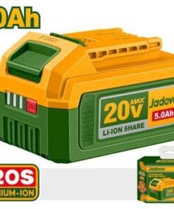 Jadever Baterías De Li-Ion 5,0 Ah - Voltaje: 20V - Indicador Led De Energía De La Batería