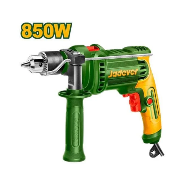 Jadever TALADRO PERCUTOR 850W - VOLTAJE: 220-240V 50/60HZ - VELOCIDAD SIN CARGA: 0 - 3000RPM - MÁX PERFORACI