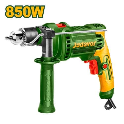 Jadever TALADRO PERCUTOR 850W - VOLTAJE: 220-240V 50/60HZ - VELOCIDAD SIN CARGA: 0 - 3000RPM - MÁX PERFORACI