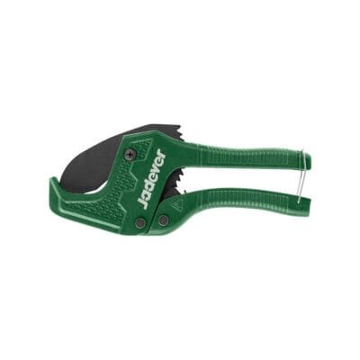 Jadever Cortatubos De PVC - Corte Único - Longitud: 203mm - Recubierto De Teflón - Diámetro De Corte: 3 - 42