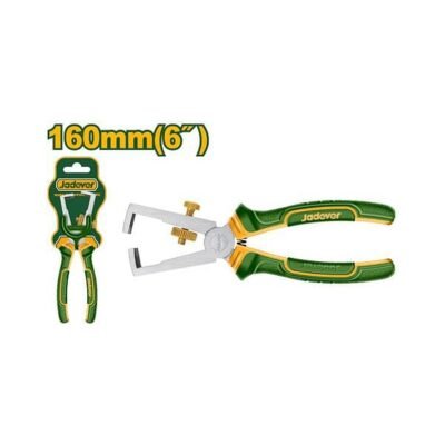 Jadever Alicate Pelacables: 160mm(6'') Mango Bicolor Ergonómico