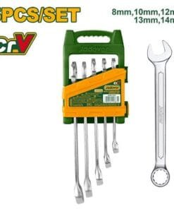 Jadever KIT DE LLAVES COMBINADAS DE 5 PIEZAS - ACERO CR-V - TAMAÑO: 8MM, 10MM, 12MM, 13MM, 14MM(1)/JADAJDSP1