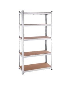 Jadever Estantes De Almacenamiento Ajustables: 5 Niveles - 700 X 300 X 1500mm - Capacidad De Cada Estante: 1