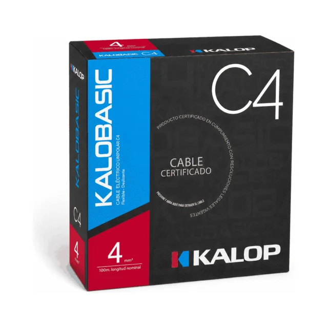 Cable unipolar 4 mm Kalop C4