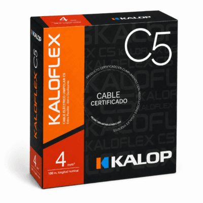 Cable unipolar 4 mm Kalop Kaloflex C5