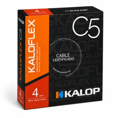 Cable unipolar 4 mm Kalop Kaloflex C5
