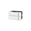 Doble Interruptor Unipolar Blanco Kalop