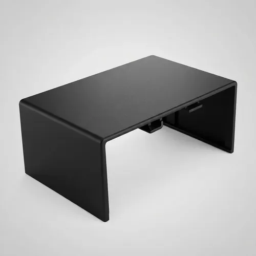 Accesorio Cablecanal 100x50 Acople Recto Negro Kalop