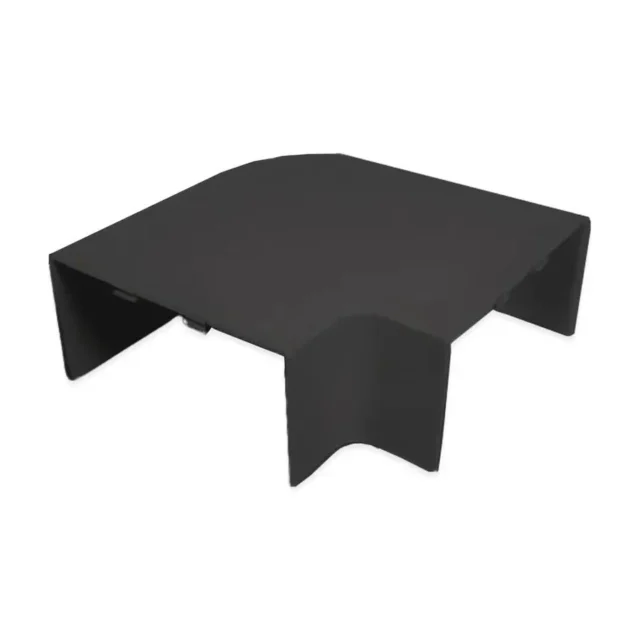 Accesorio Cablecanal 100x50 Curva Plana Negro Kalop