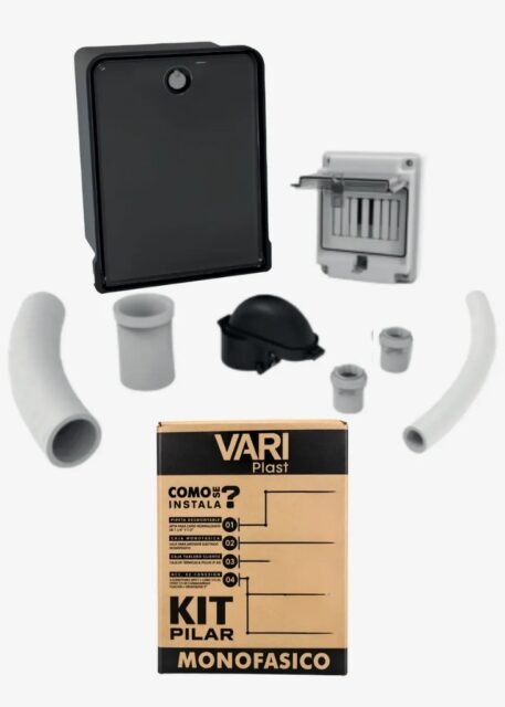 Kit Pilar Monofásico Liso Variplast
